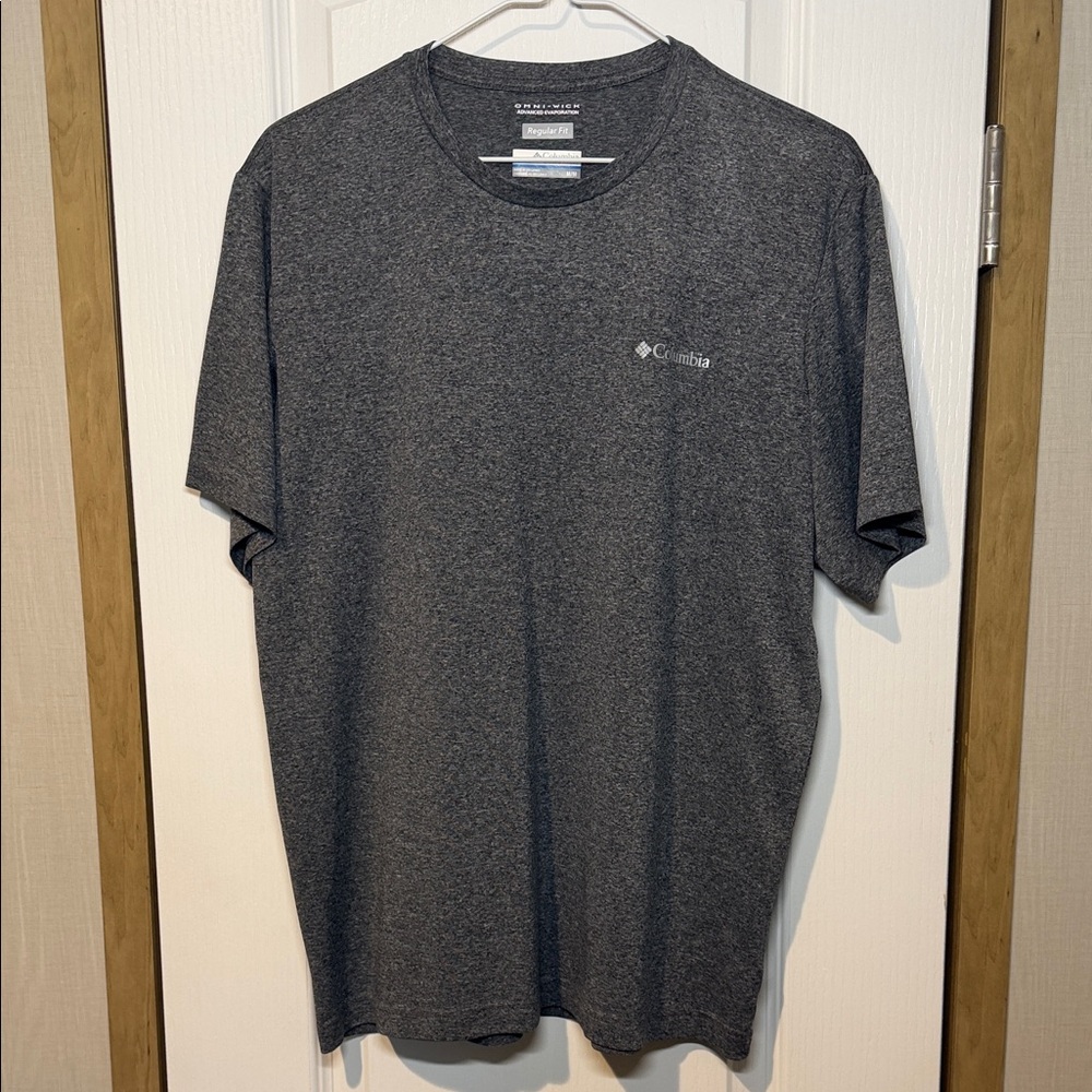 Columbia Men's Charcoal Short Sleeve Tee